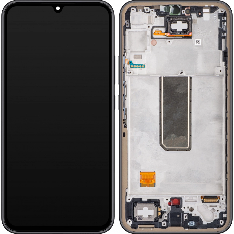 Display Samsung A34 5G cu rama Service Pack, Negru