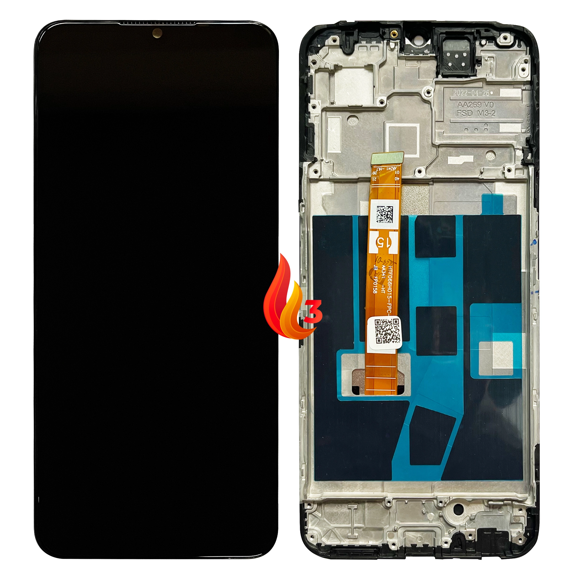 Display Oppo A77 5G cu rama
