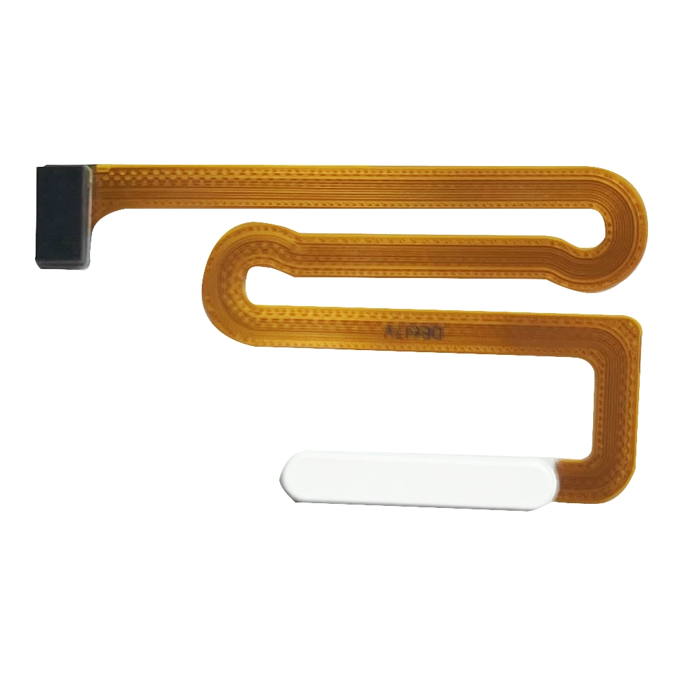 Banda flex cu senzor amprenta si buton on/off Samsung A12 / A12 Nacho, Alb