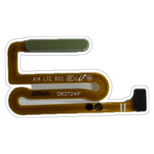 Banda flex cu senzor amprenta Samsung A14 4G, Green