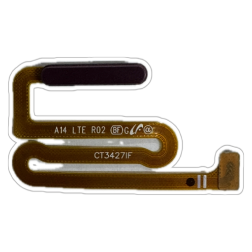Banda flex cu senzor amprenta Samsung A14 4G, Rosu