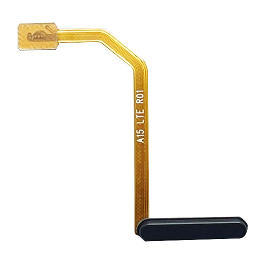 Banda flex cu senzor amprenta si buton on/off Samsung A15 4G, Negru