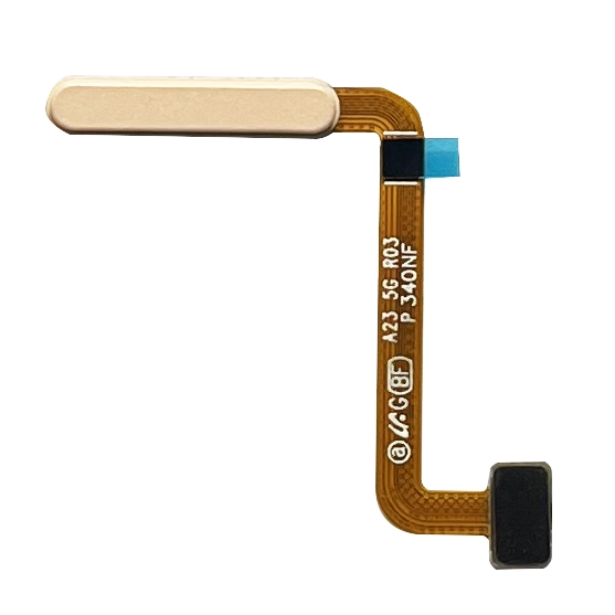 Banda flex cu senzor amprenta Samsung A23 5G, Peach