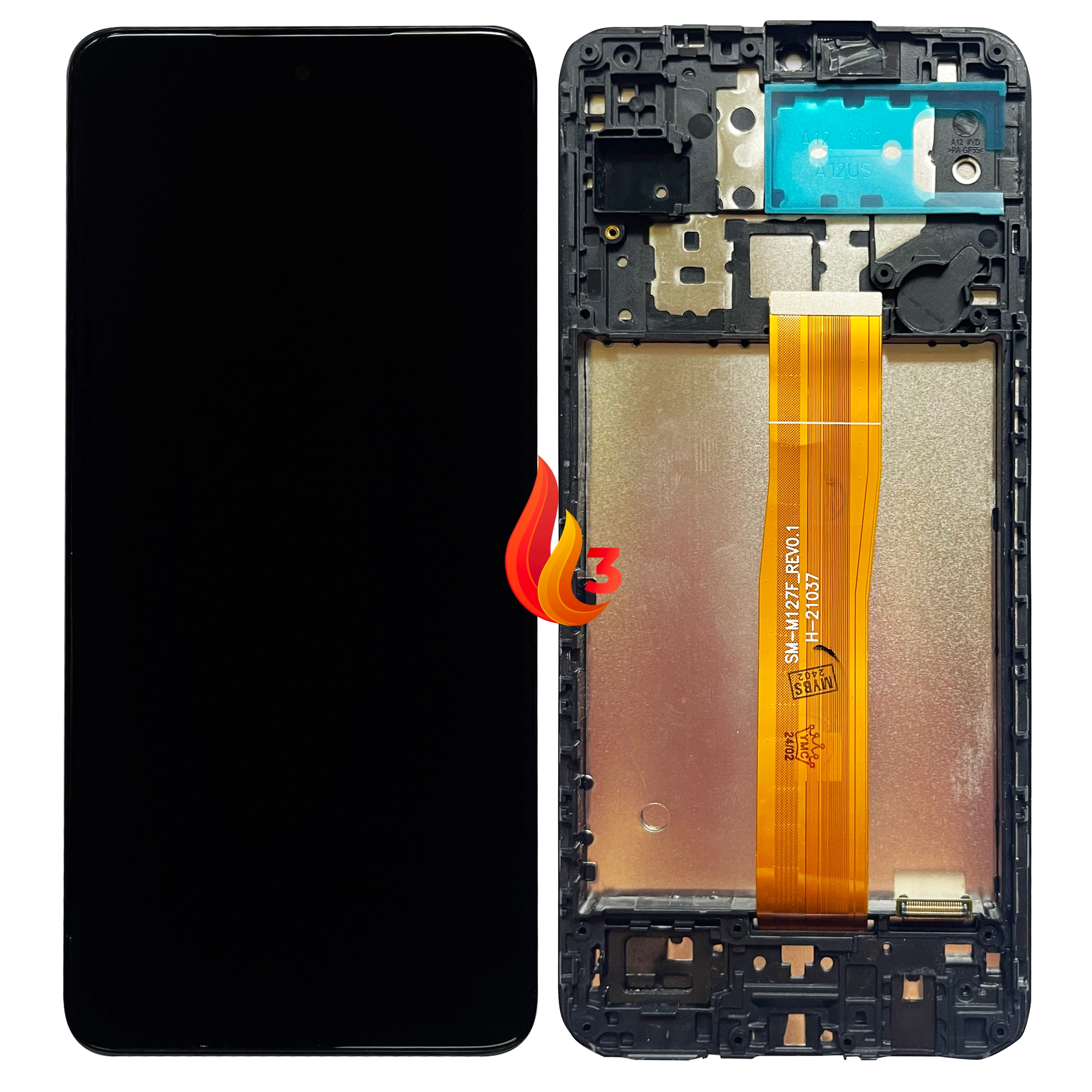 Display Samsung M12 M127F cu rama