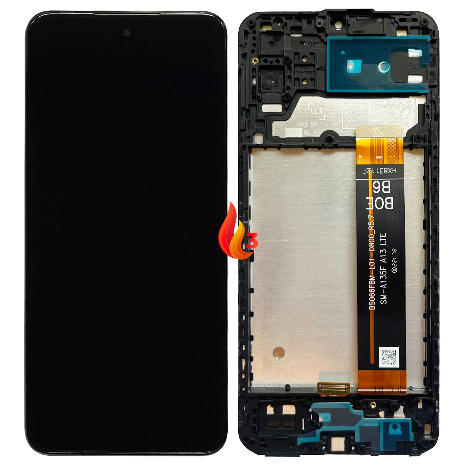 Display Samsung M13 M135F cu rama