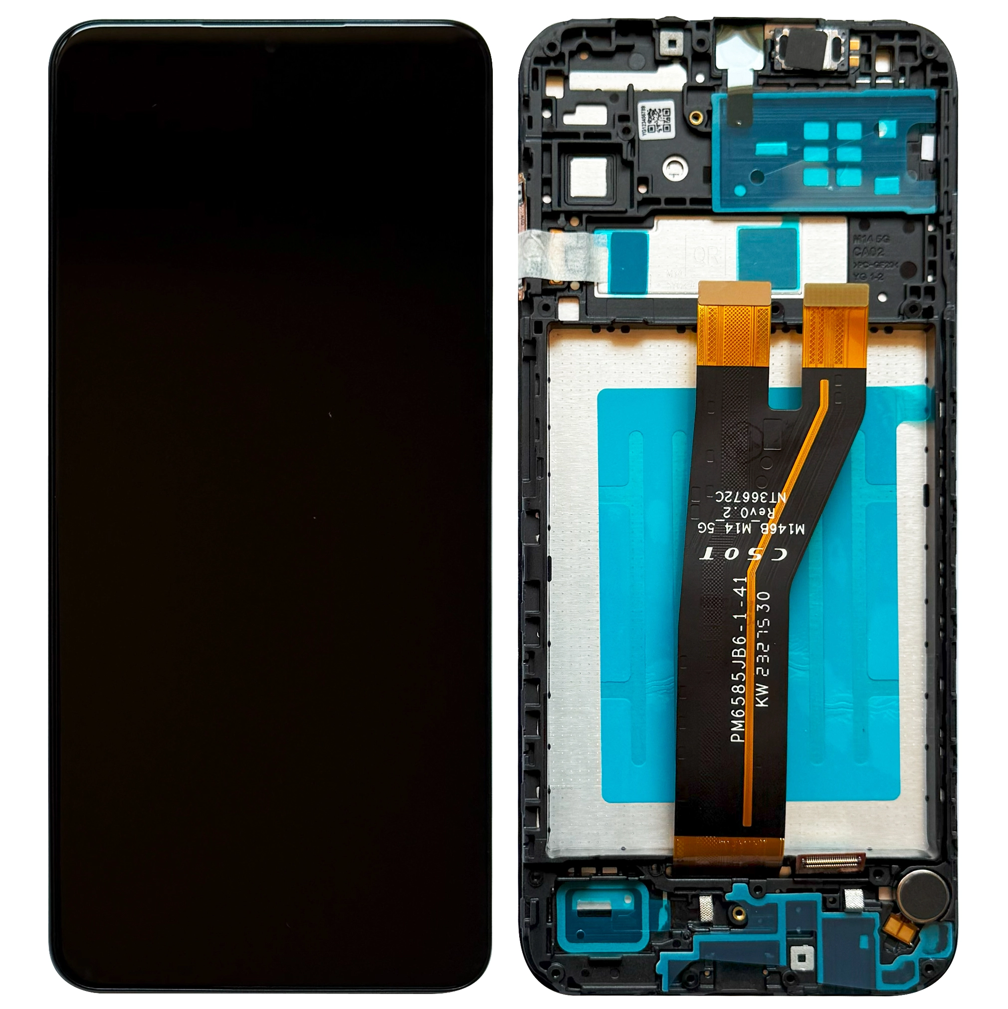 Display Samsung M14 5G / M146B cu rama OEM