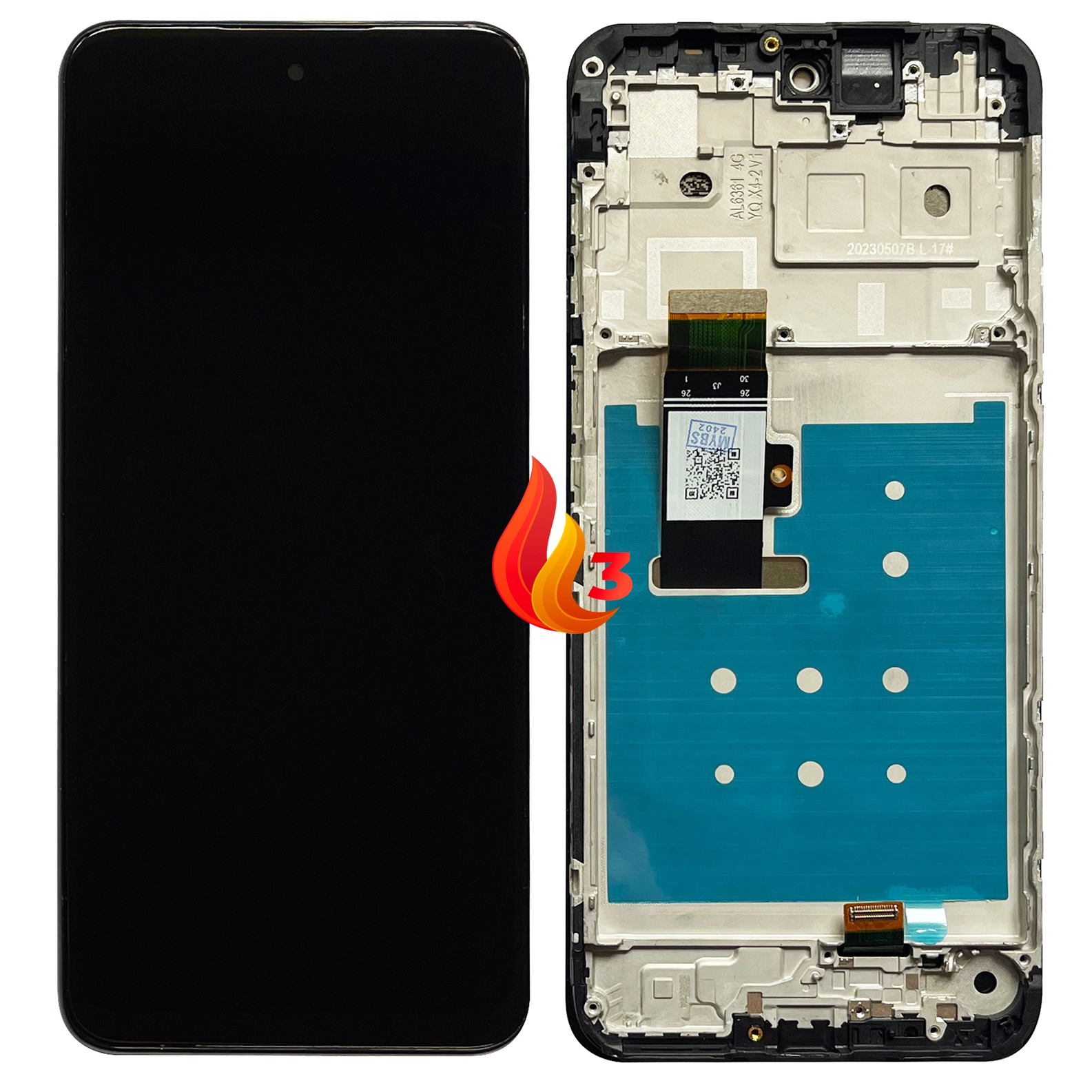 Display Motorola Moto G13 / G23 cu rama