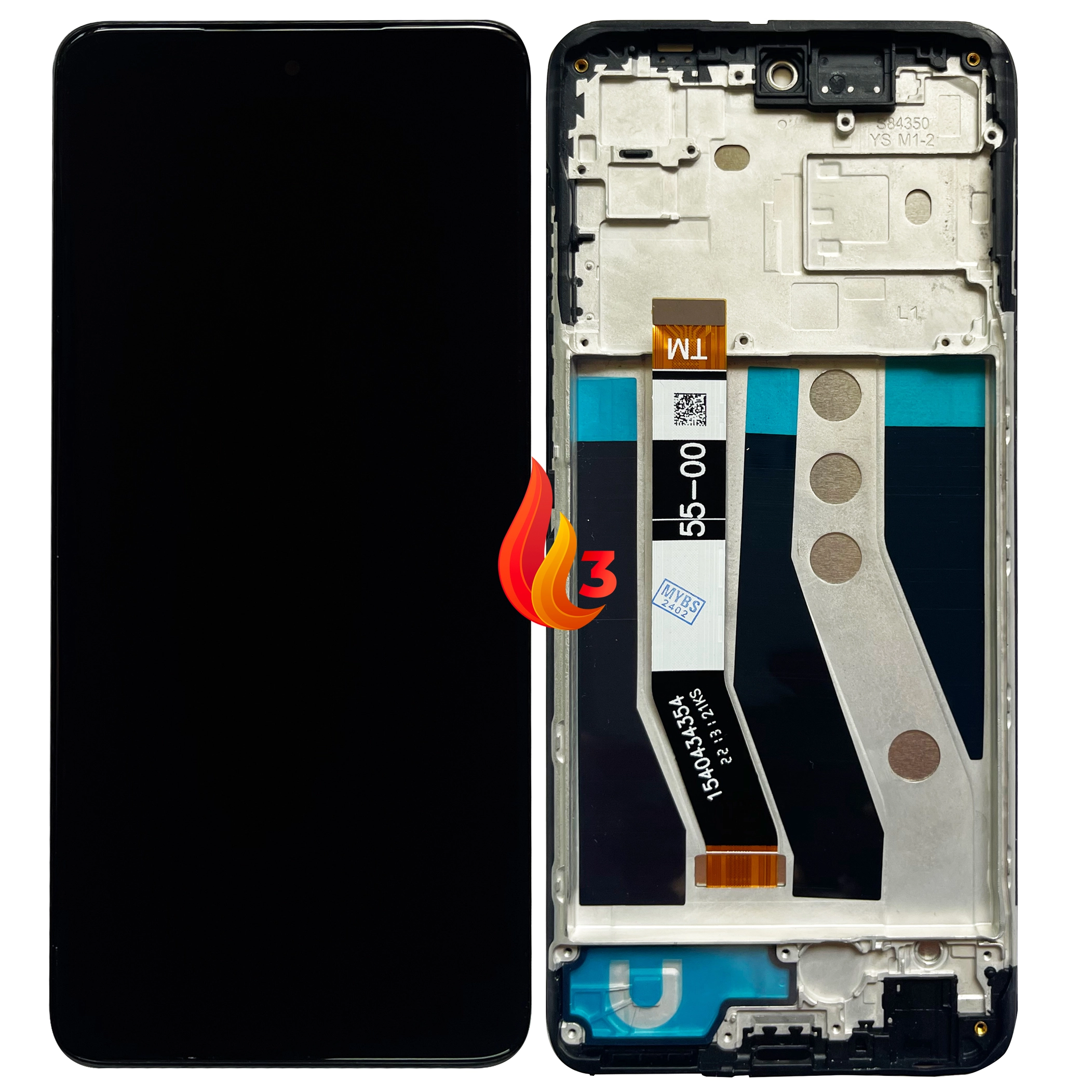 Display Motorola Moto G62 5G cu rama