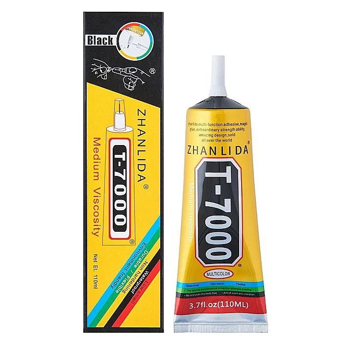 Adeziv universal Zhanlida T7000 110 ml negru