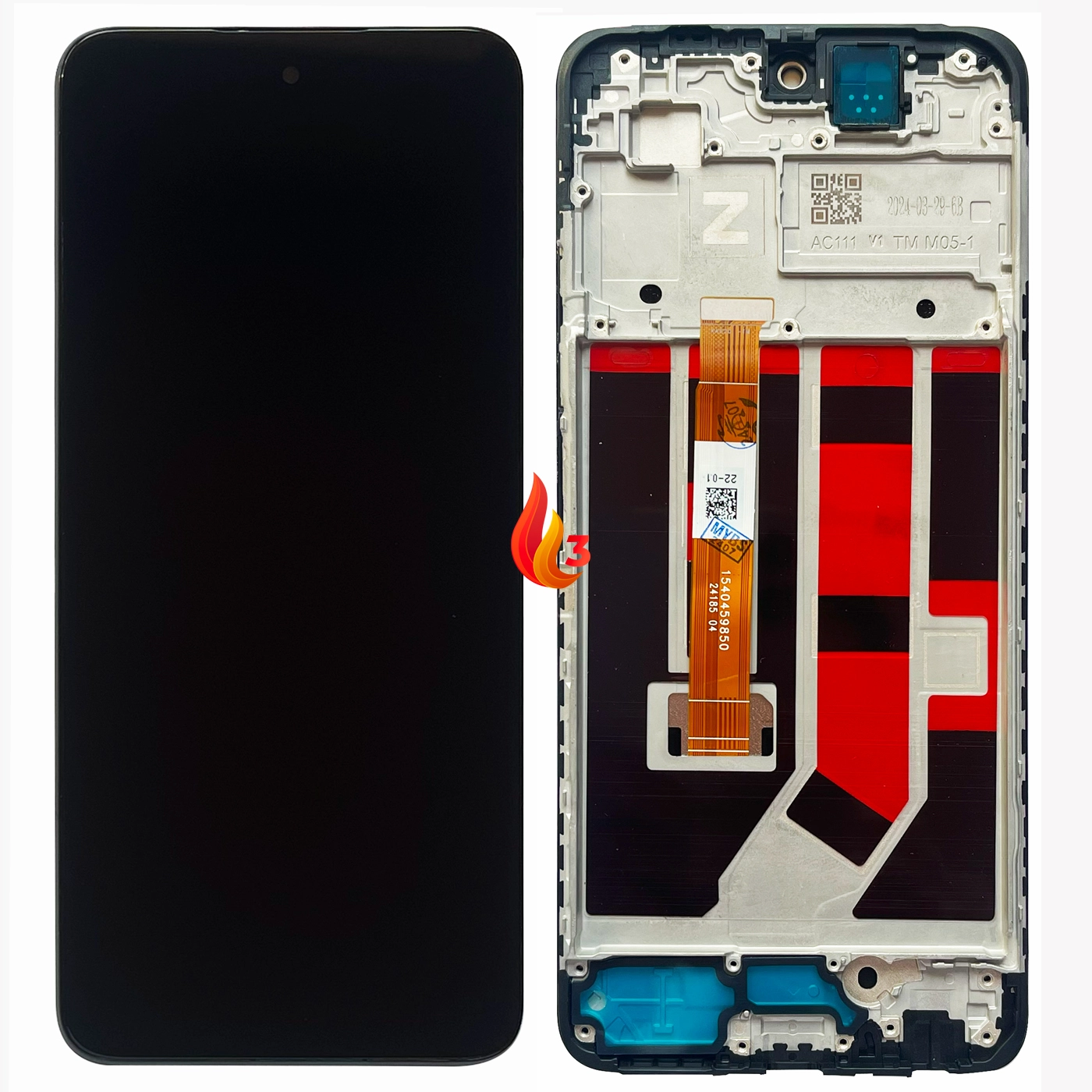 Display Oppo A58 4G cu rama