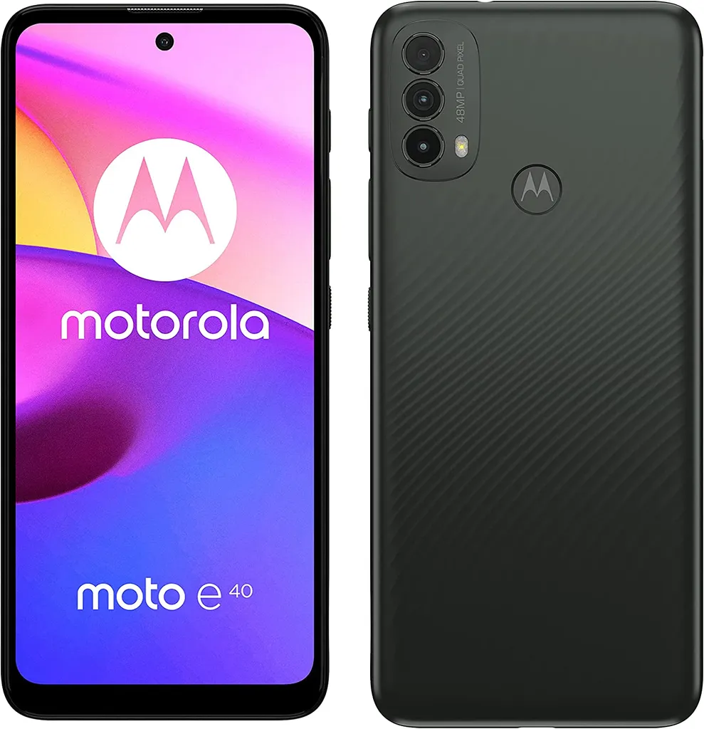 Telefon mobil Motorola Moto E40 XT2159 4+64Gb  Grey