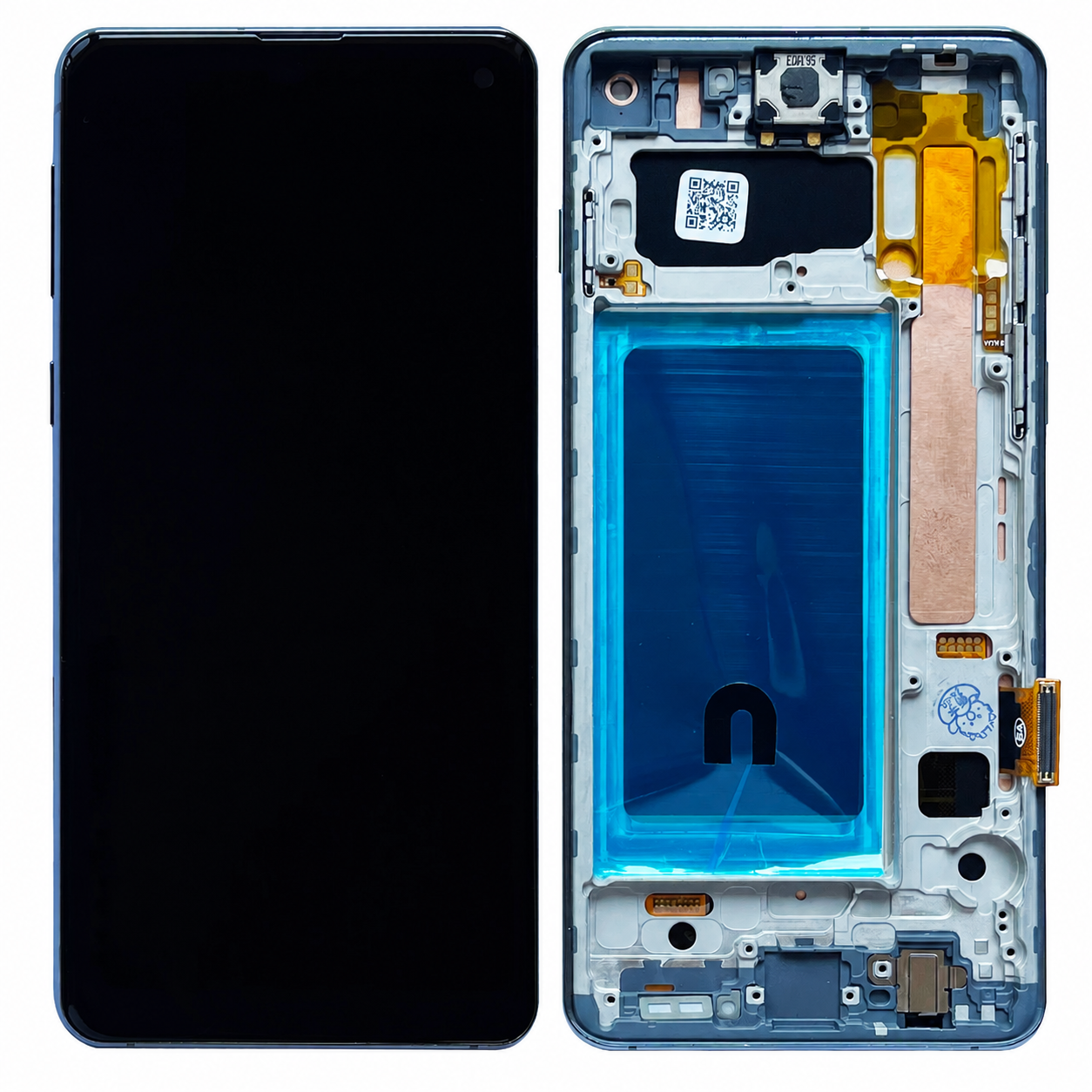 Display Samsung S10 cu rama, Negru