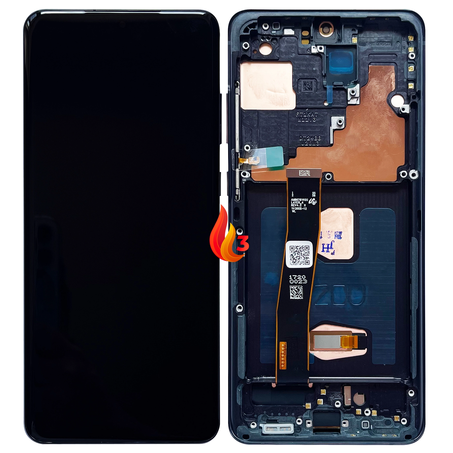 Display Samsung S20 Ultra 5G OLED cu rama