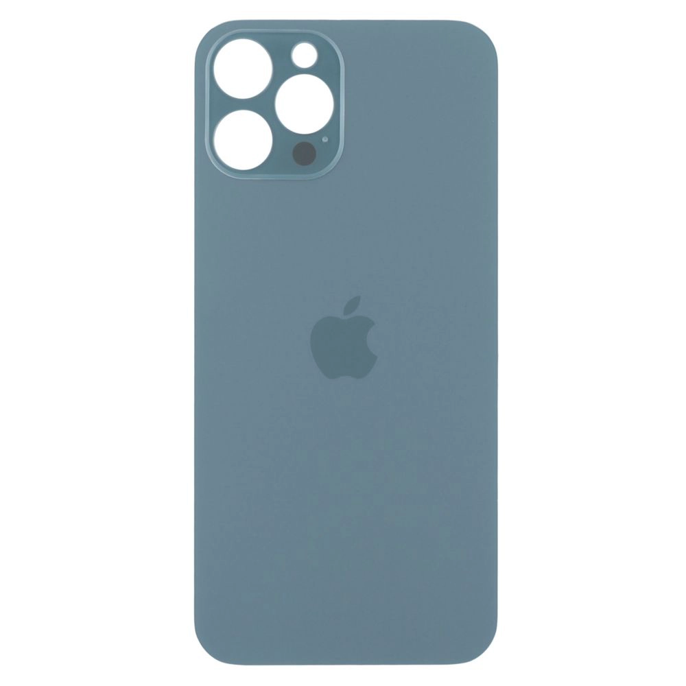 Spate telefon: Capac baterie Iphone 12 Pro, Albastru