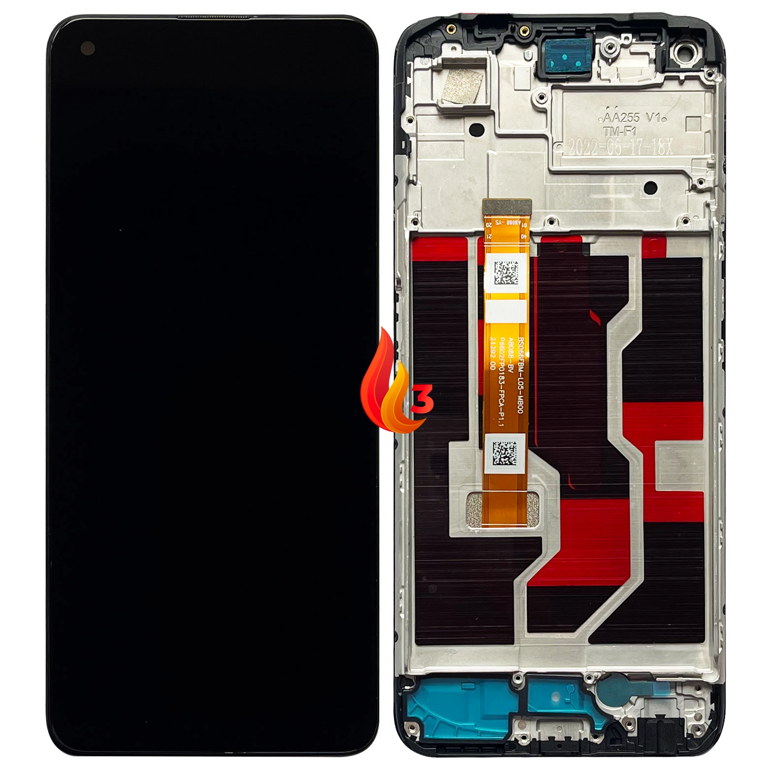 Display Oppo A96 cu rama