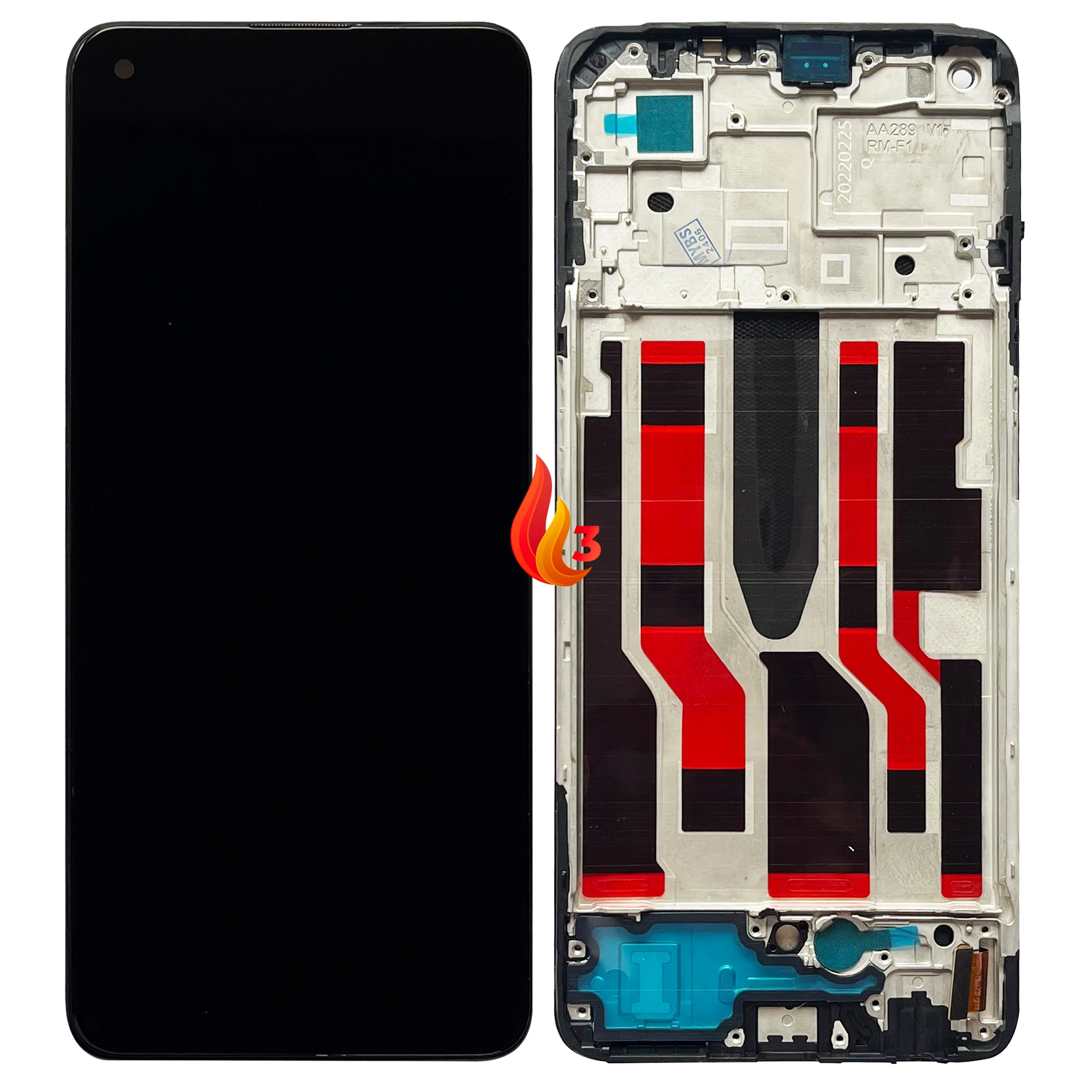 Display Oppo A96 5G cu rama