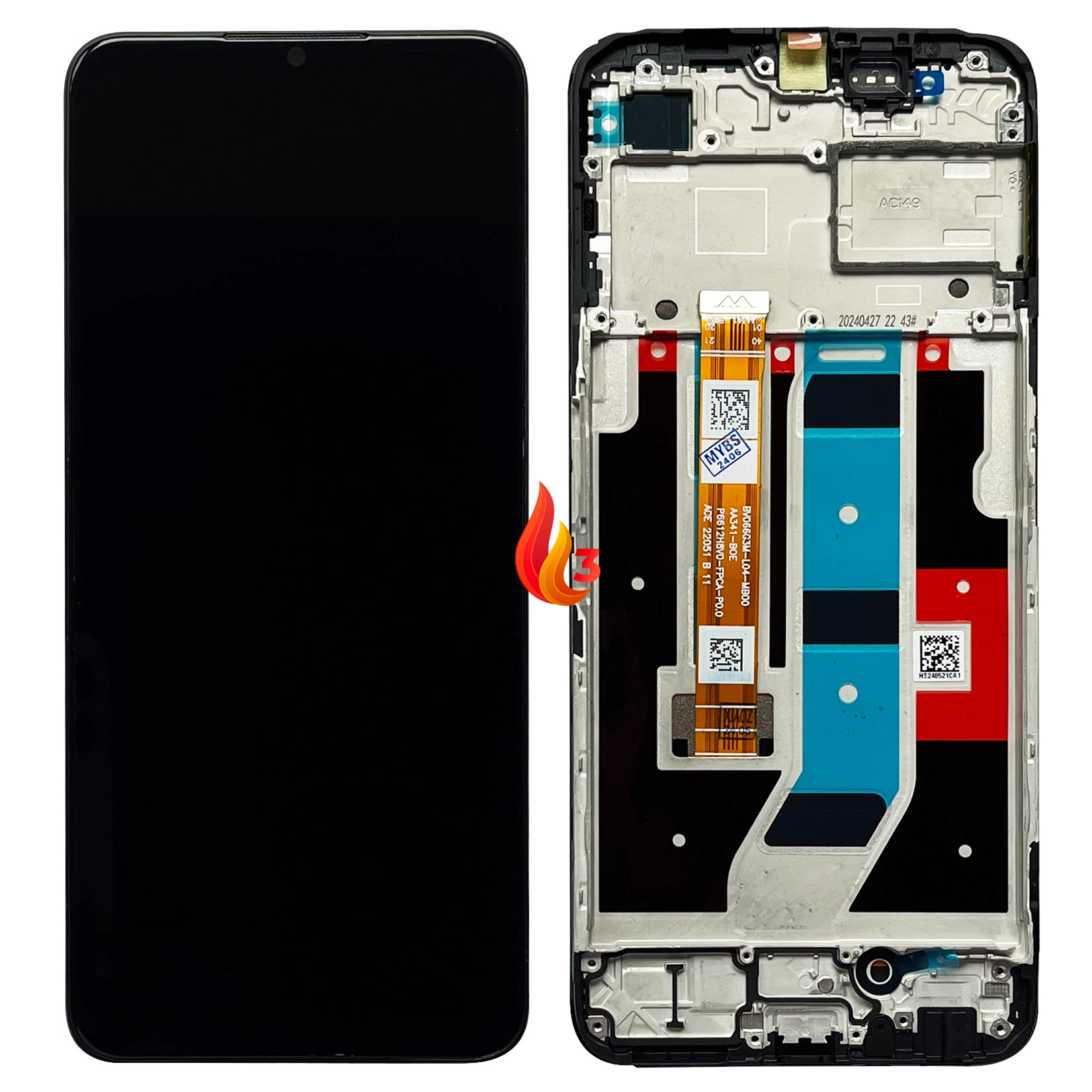 Display Oppo A59 5G cu rama