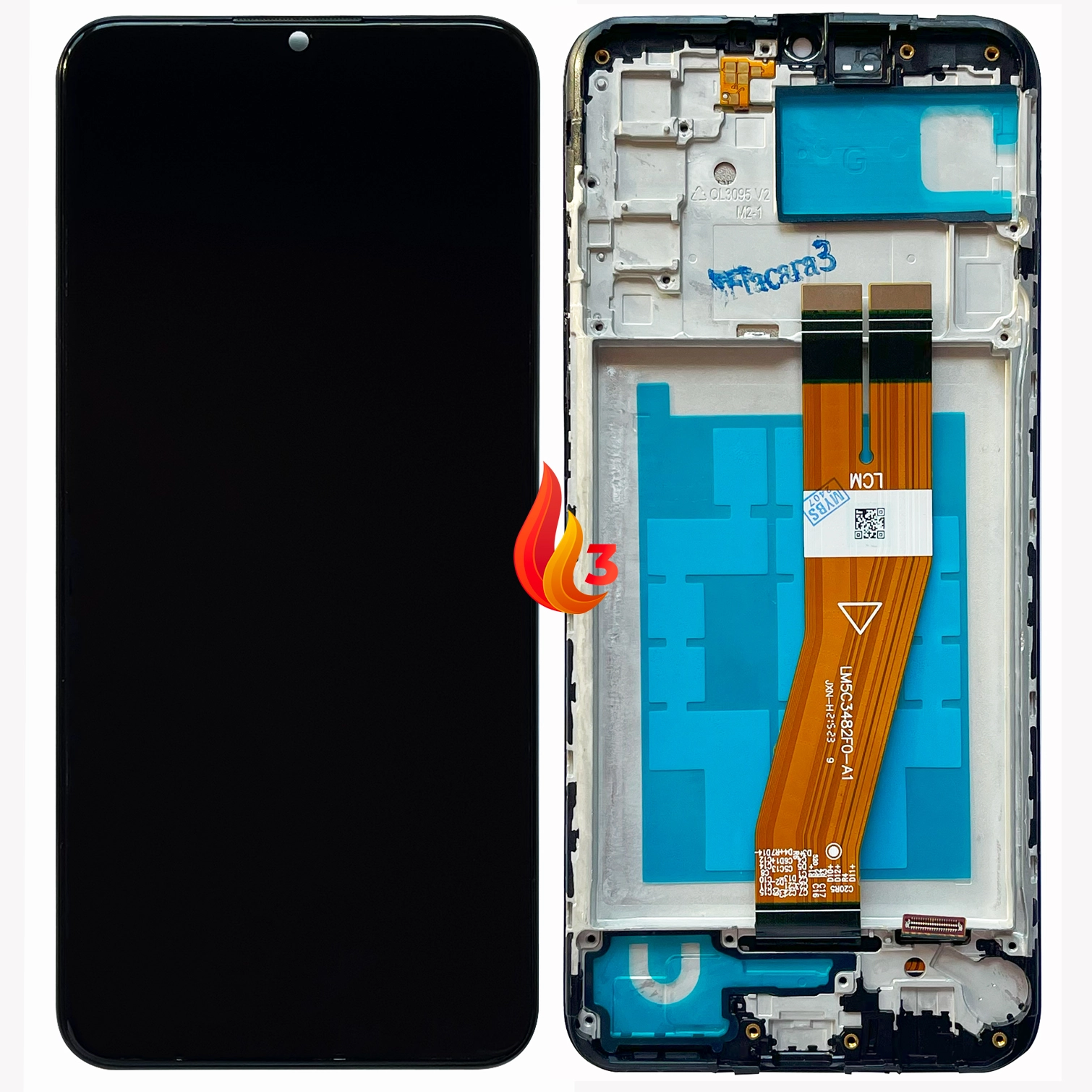 Display Samsung A02s cu rama, A025F