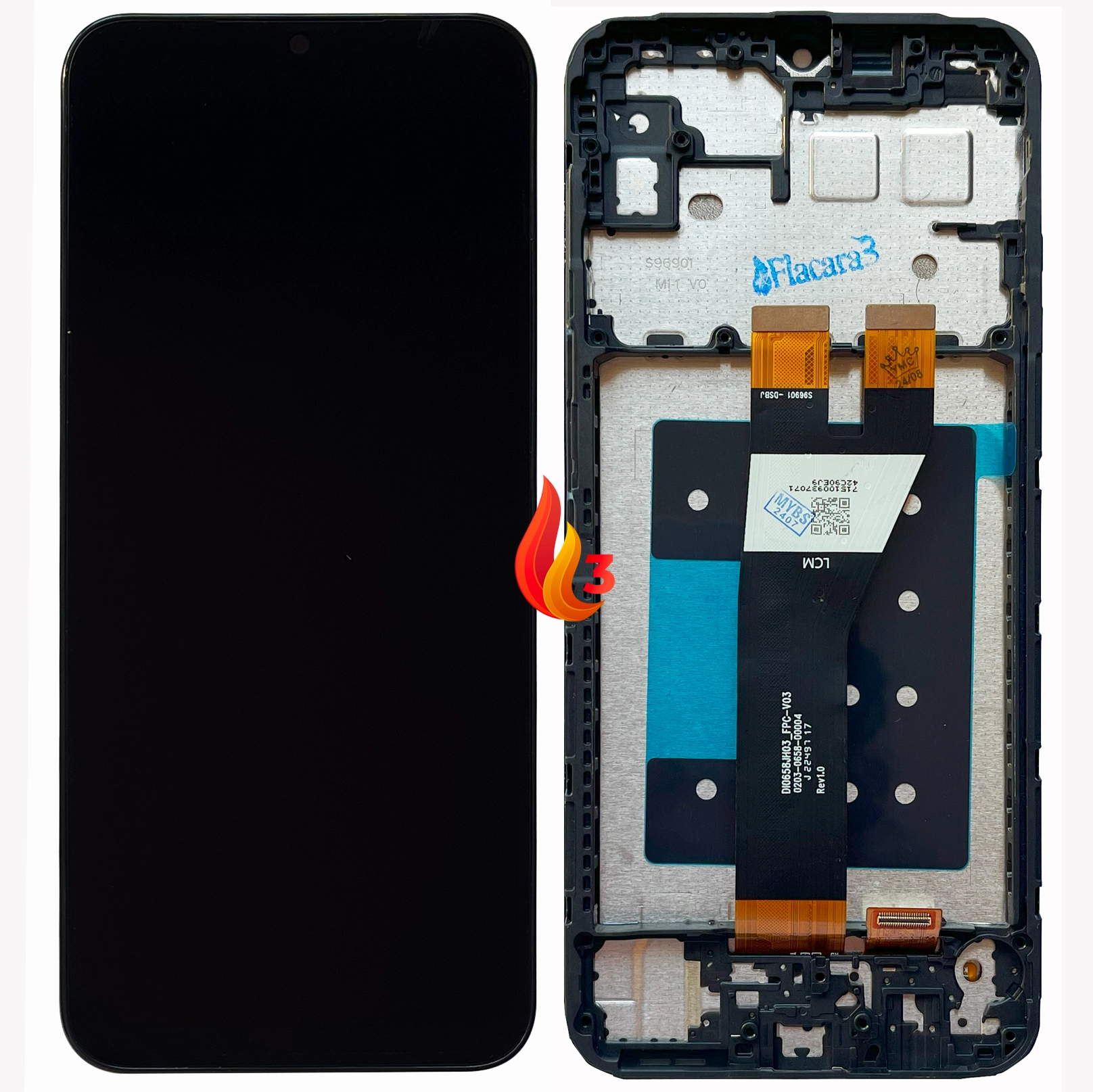 Display Samsung A14 5g cu rama, A146P