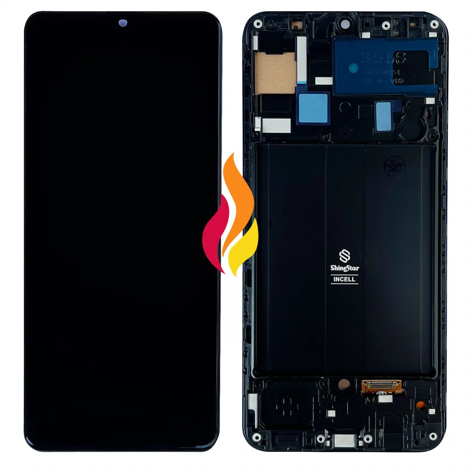 Display Samsung A30 cu rama OLED