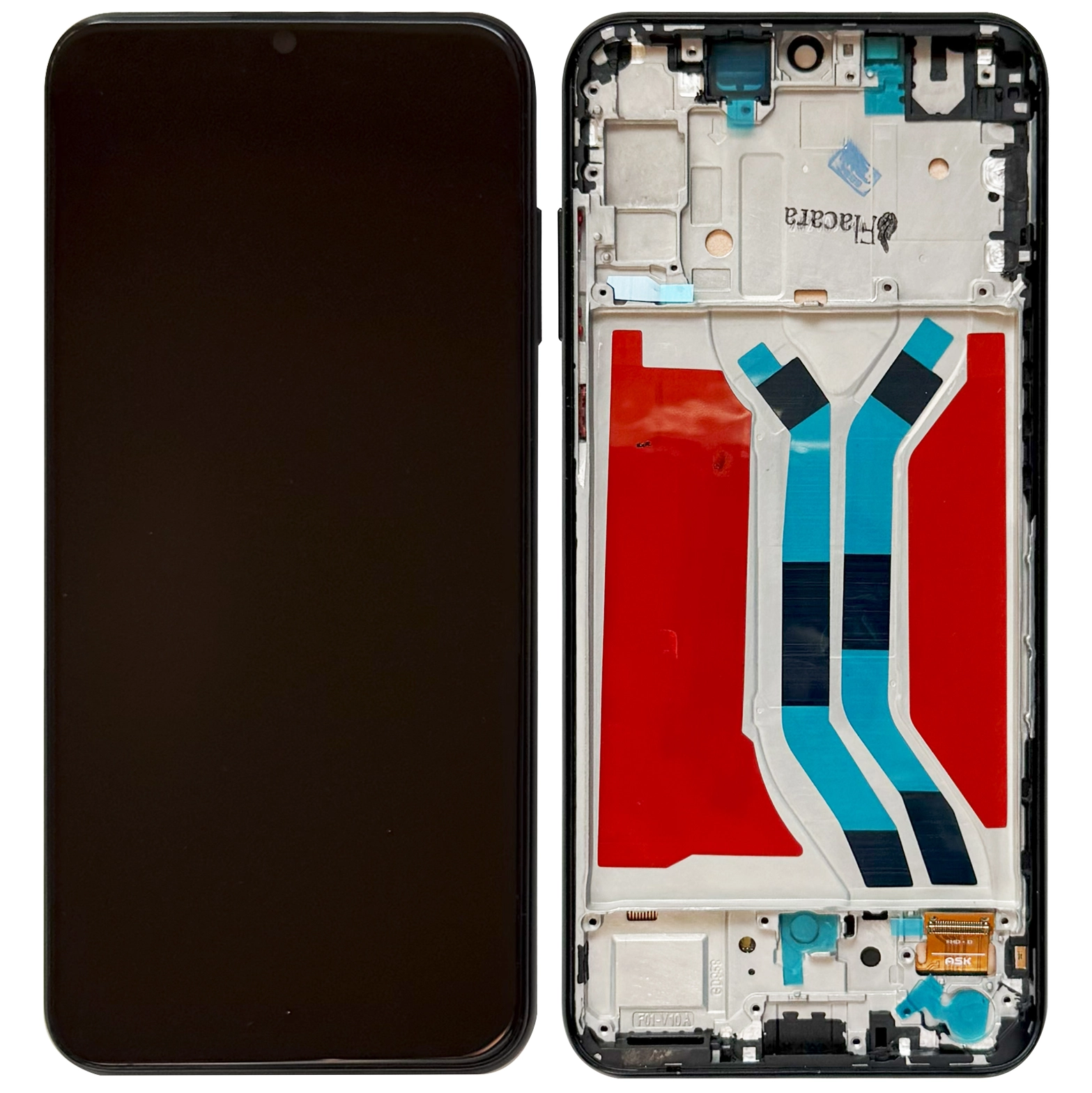 Display Huawei P smart S cu rama, Negru