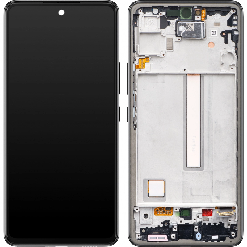 Display Samsung A53 5G cu rama Service Pack, Negru
