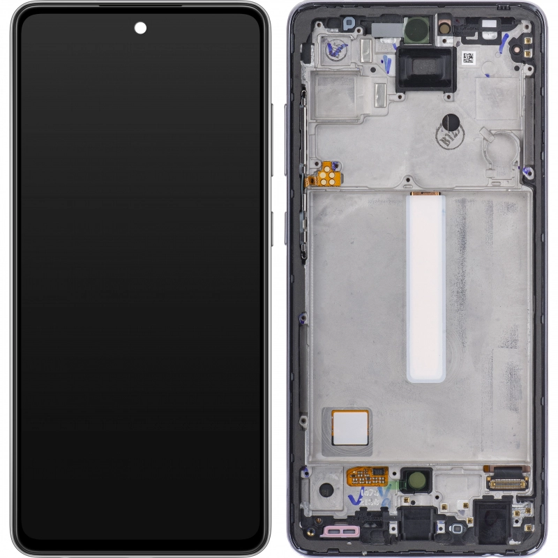 Display Samsung A52s, Original Samsung service pack, Negru
