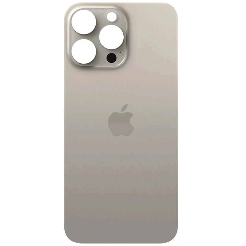 Spate telefon: Capac baterie Iphone 15 Pro Max, Natural Titanium