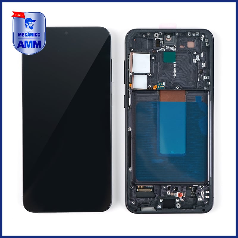 Display Samsung S23 Plus OLED cu rama, Negru