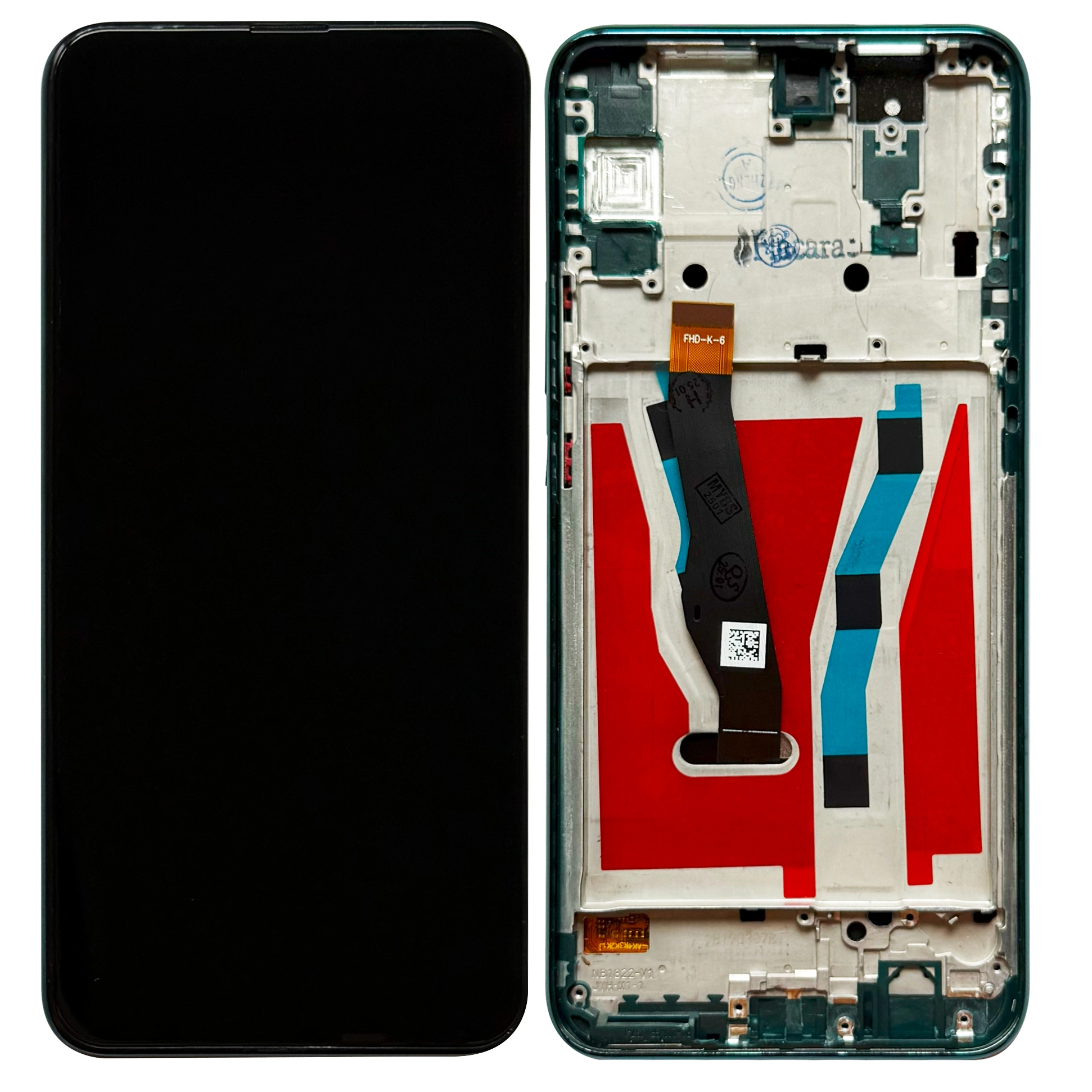 Display Huawei P smart Z cu rama, Verde