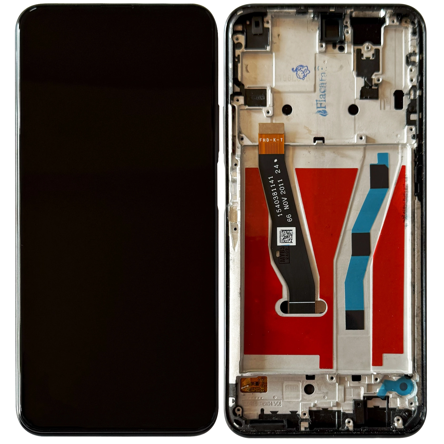 Display Huawei P20 Lite 2019 cu rama, Negru