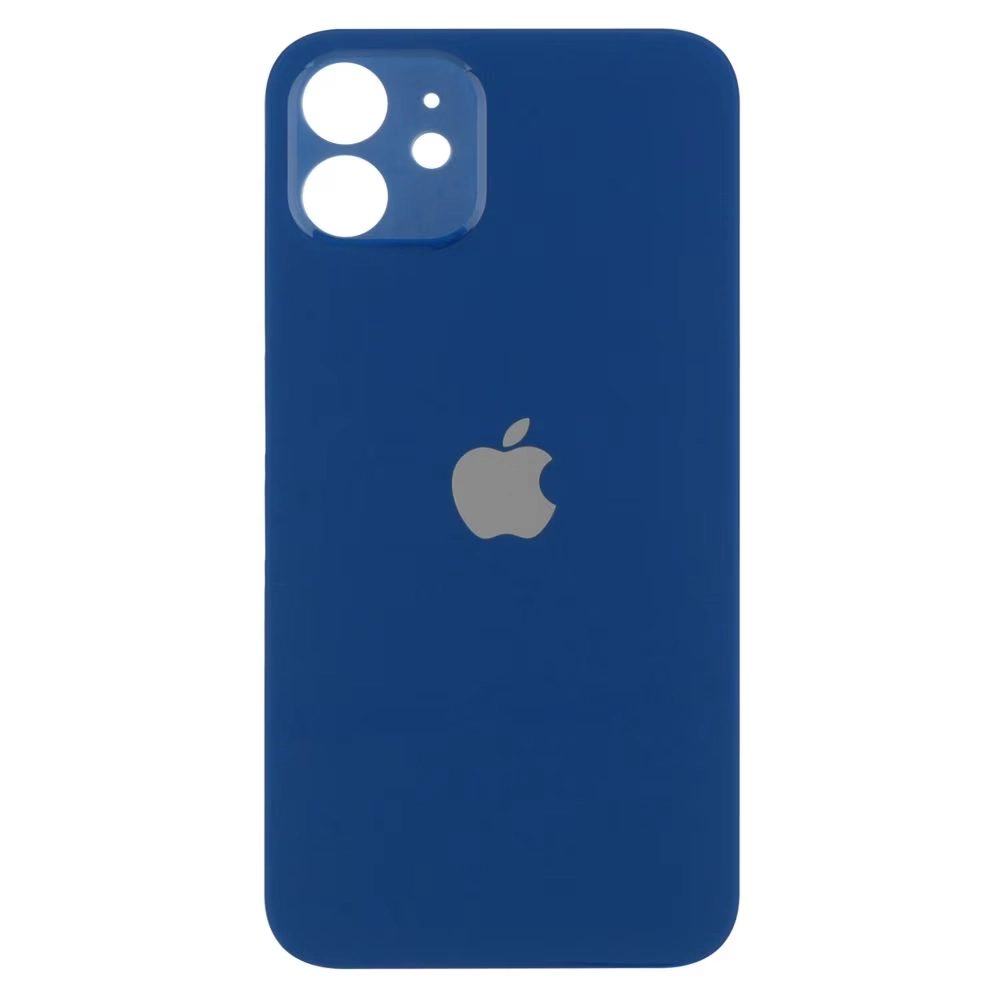 Spate telefon: Capac baterie Iphone 12, Albastru