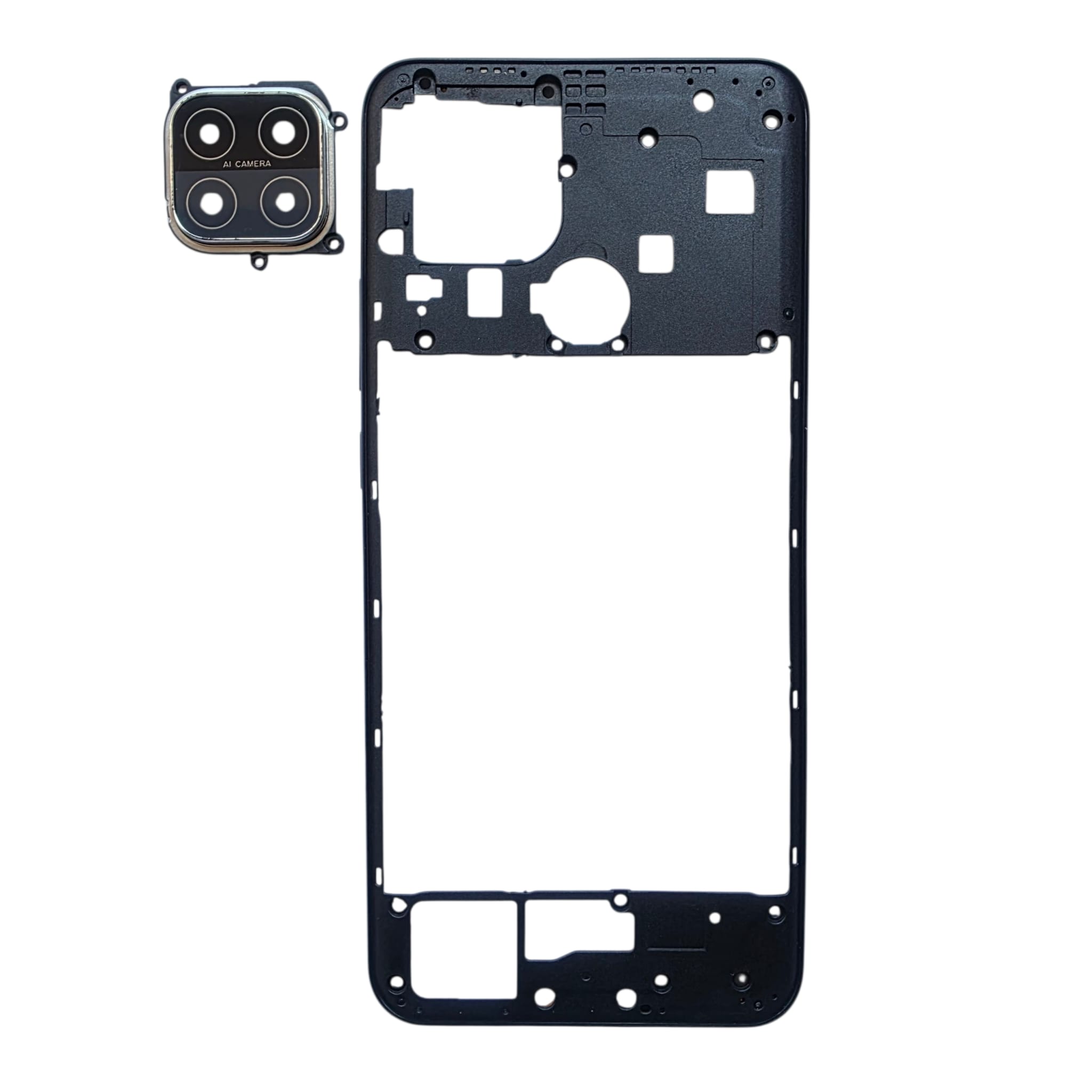 Rama mijloc intermediara Oppo A15, Black
