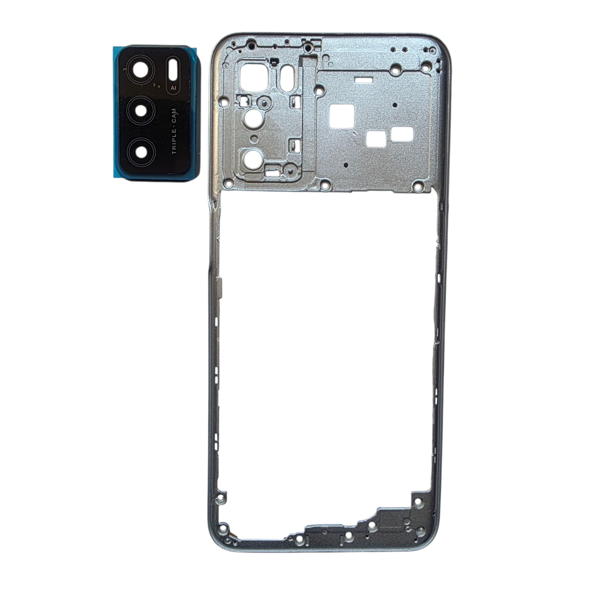 Rama mijloc intermediara Oppo A16, Silver