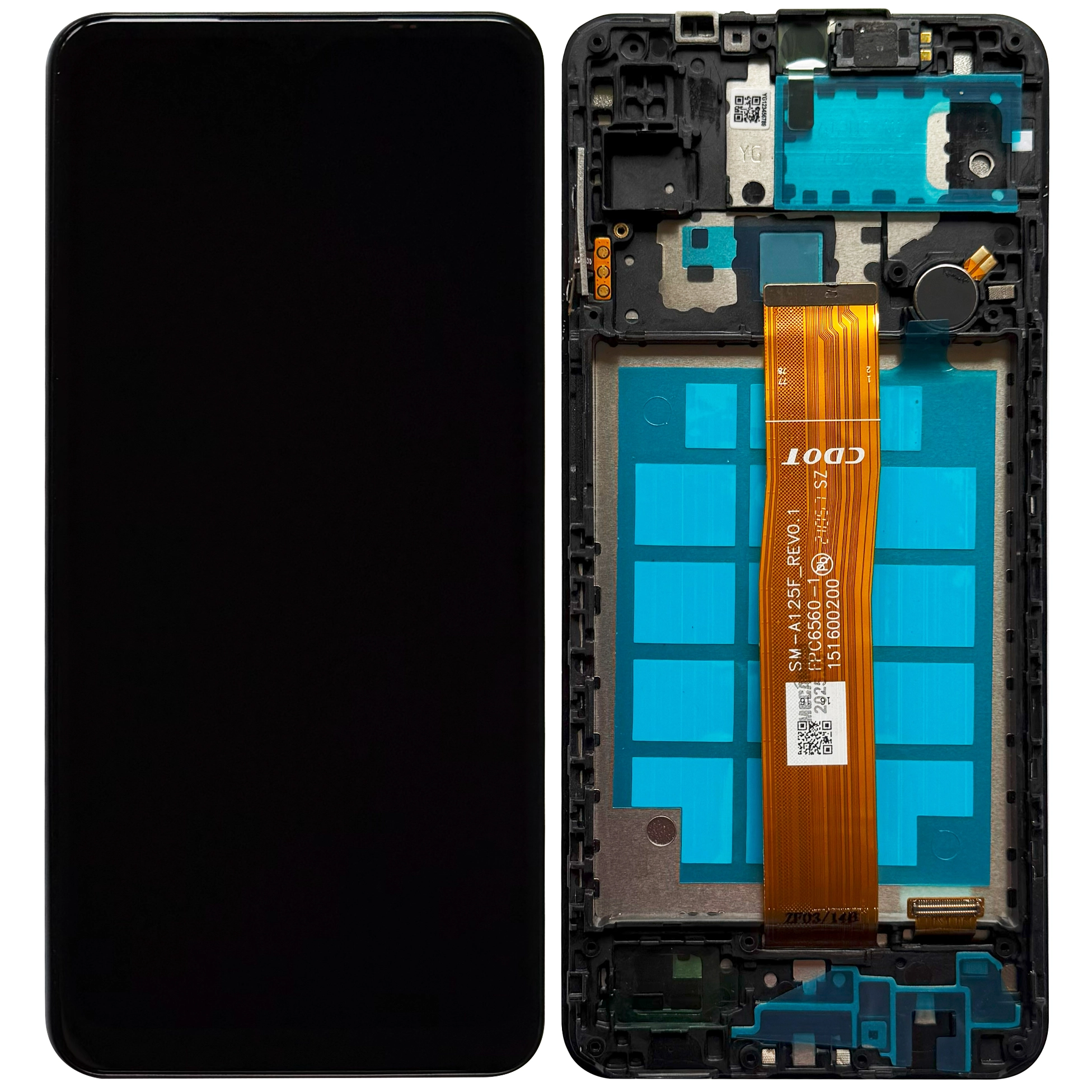 Display Samsung A12 / A12 Nacho cu rama OEM