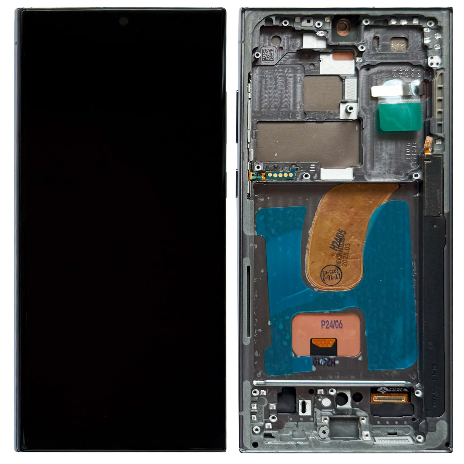 Display Samsung S23 Ultra LCD cu rama, Black