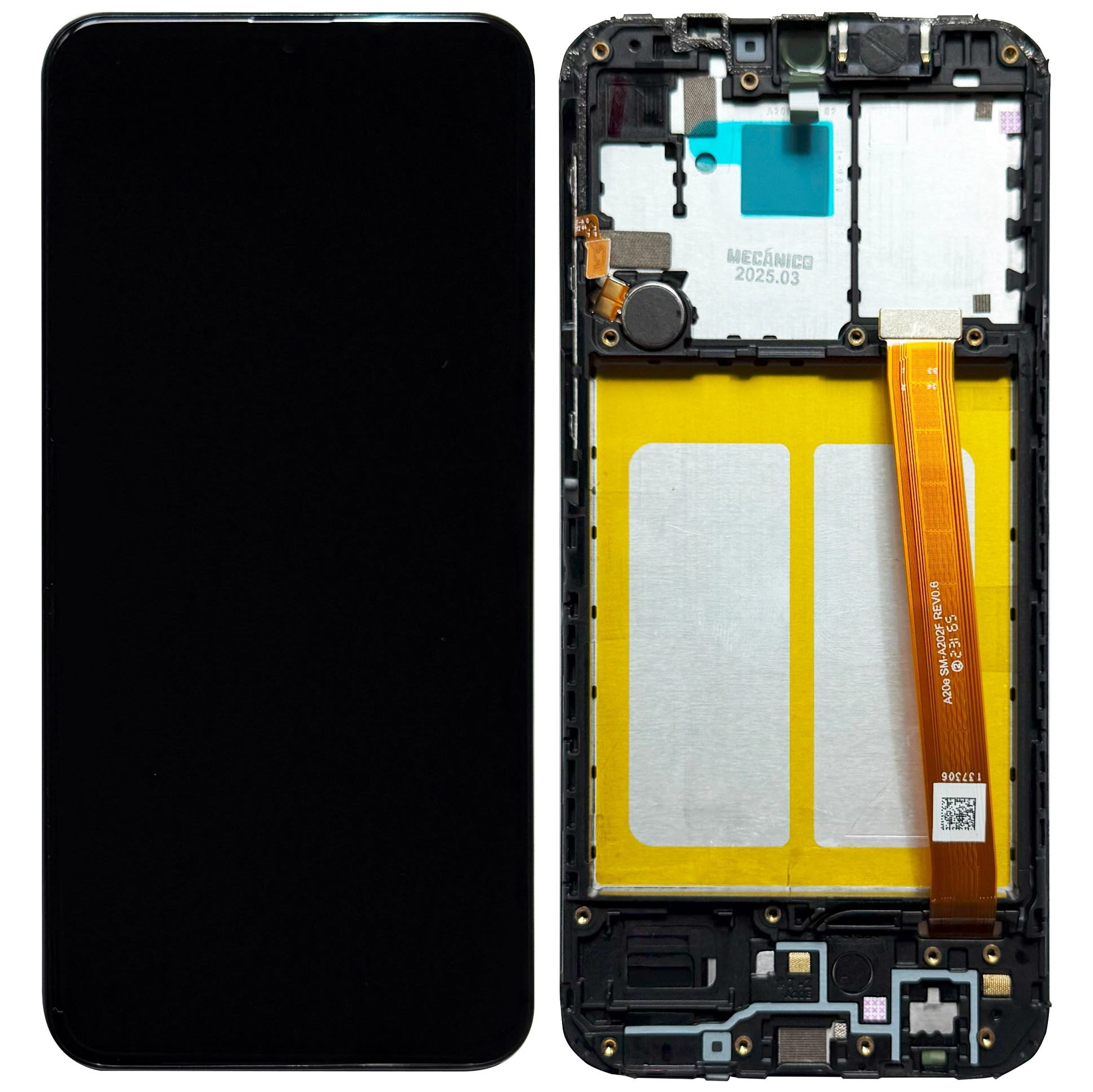 Display Samsung A20e cu rama OEM