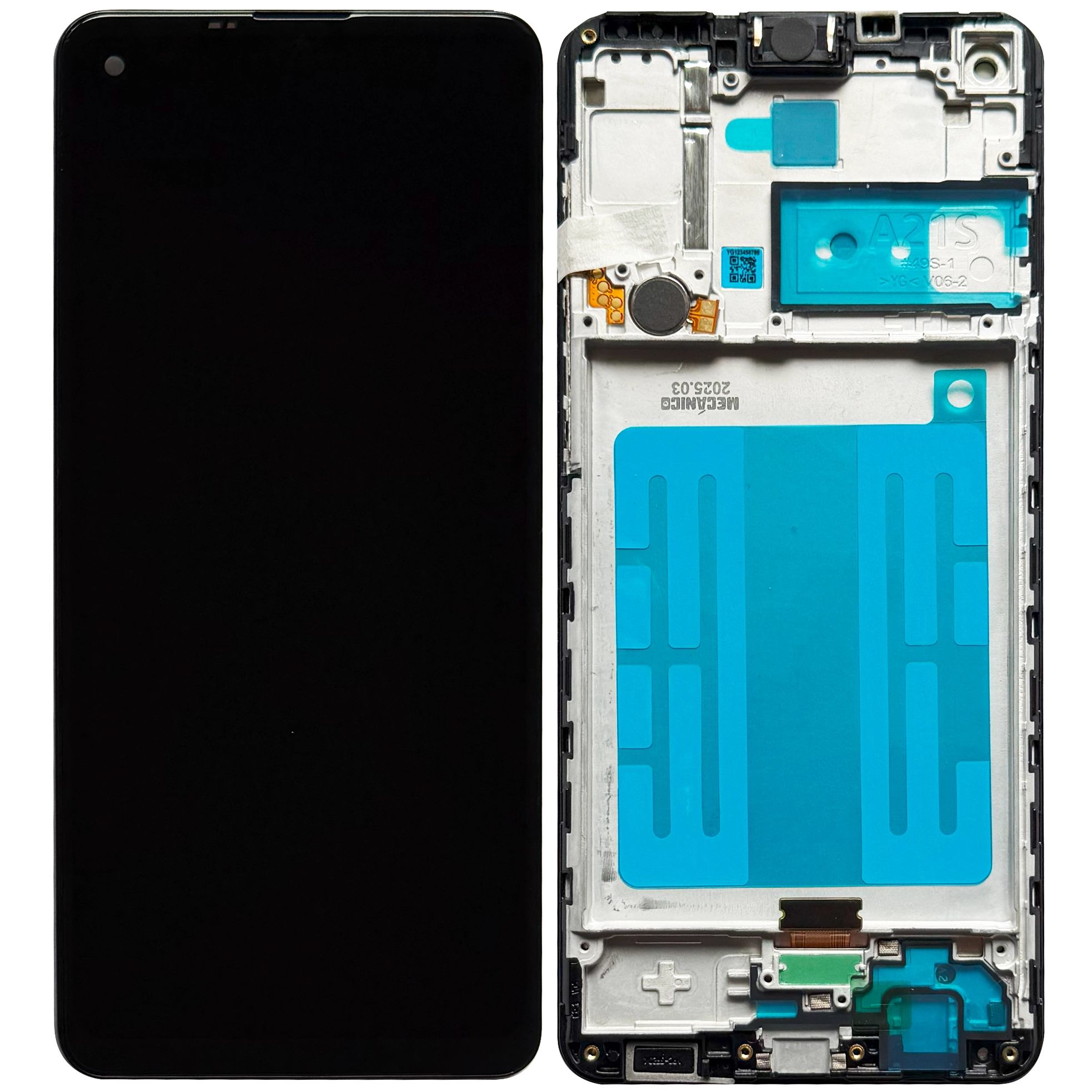 Display Samsung A21s cu rama OEM
