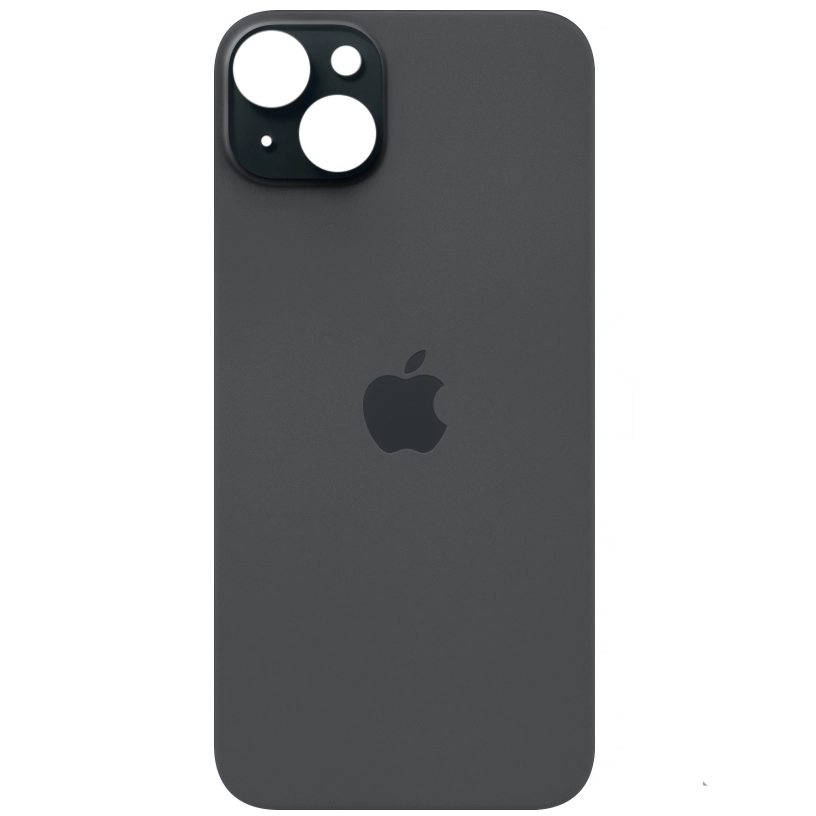 Spate telefon: Capac baterie Iphone 15 Plus, Negru