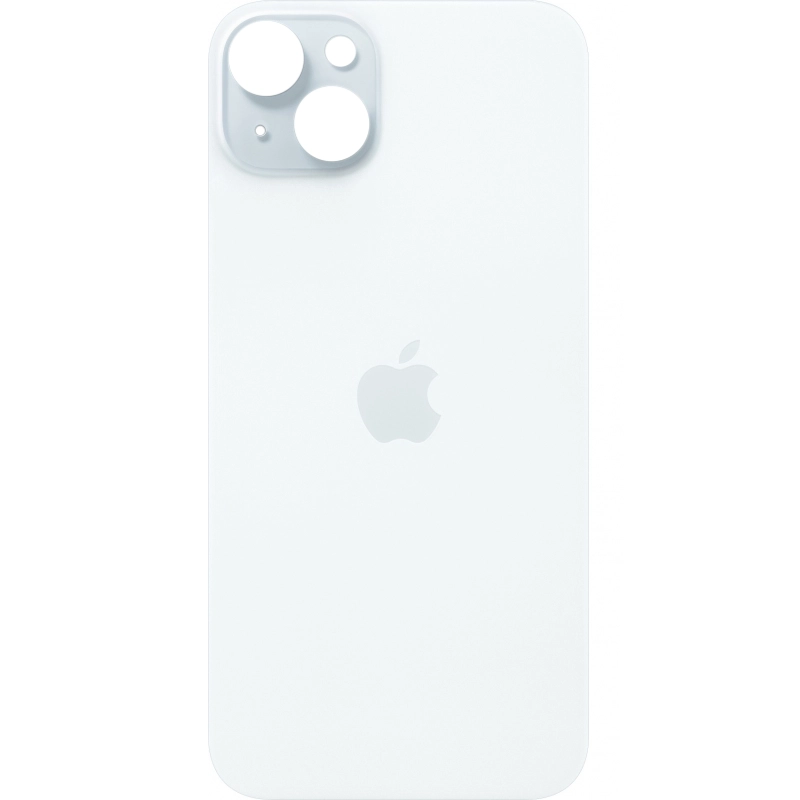 Spate telefon: Capac baterie Iphone 15 Plus, Albastru