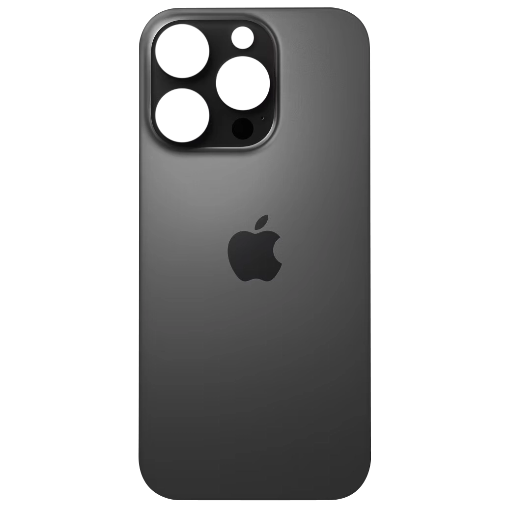Spate telefon: Capac baterie Iphone 16 Pro Max, Negru