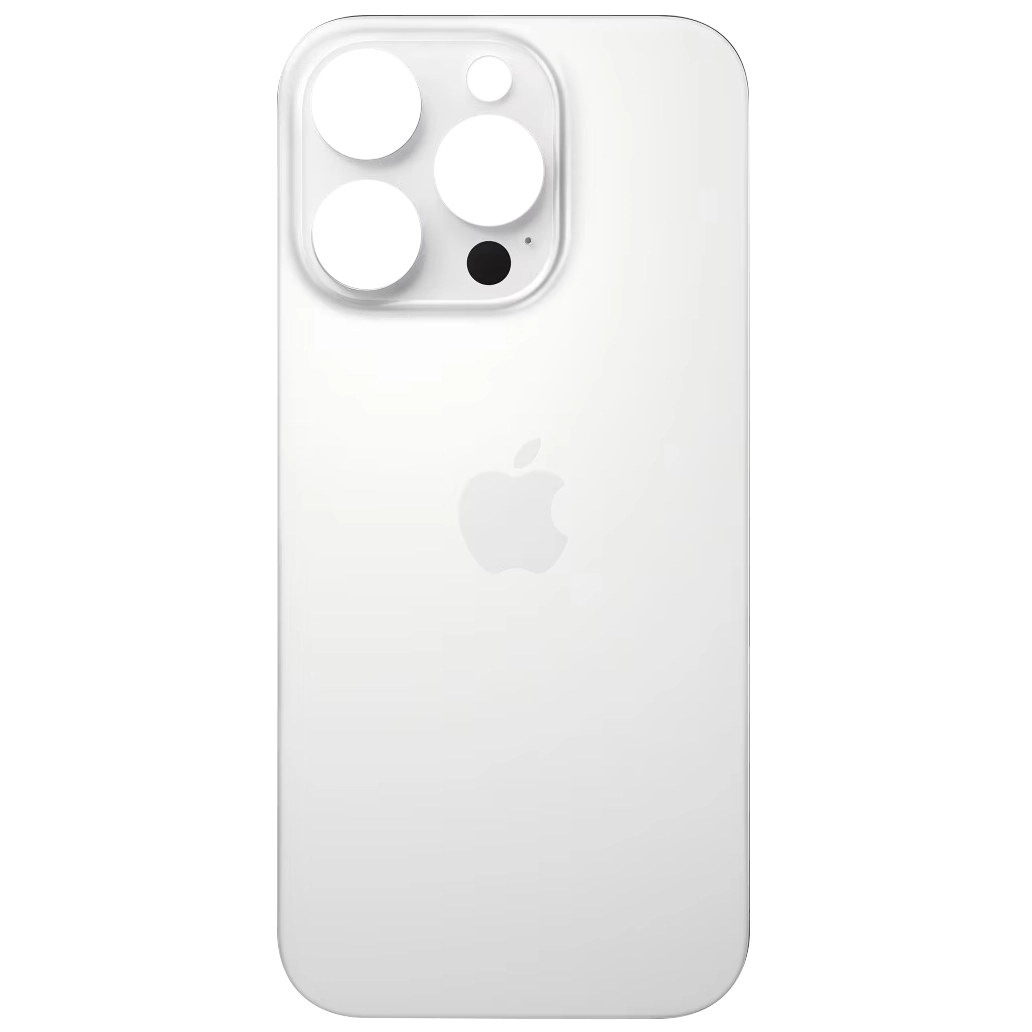 Spate telefon: Capac baterie Iphone 16 Pro Max, Alb