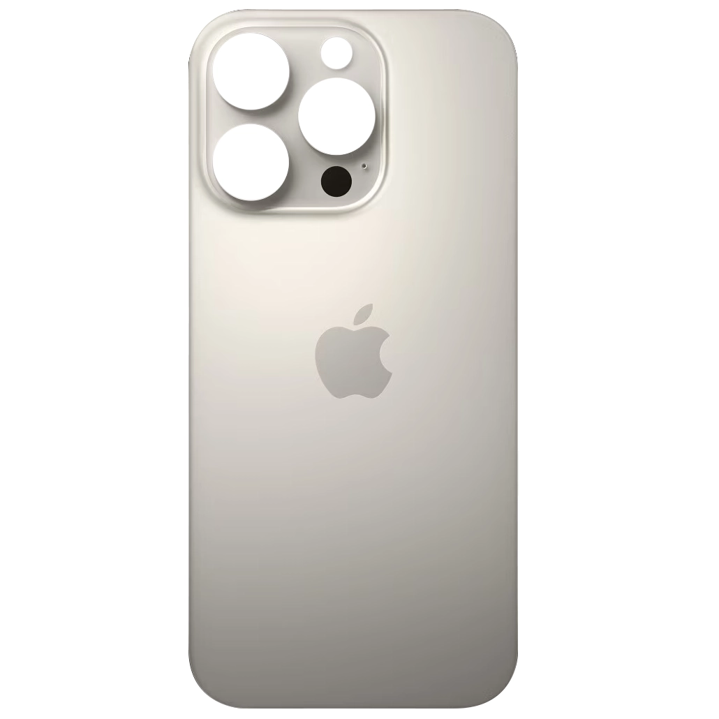 Spate telefon: Capac baterie Iphone 16 Pro Max, Natural