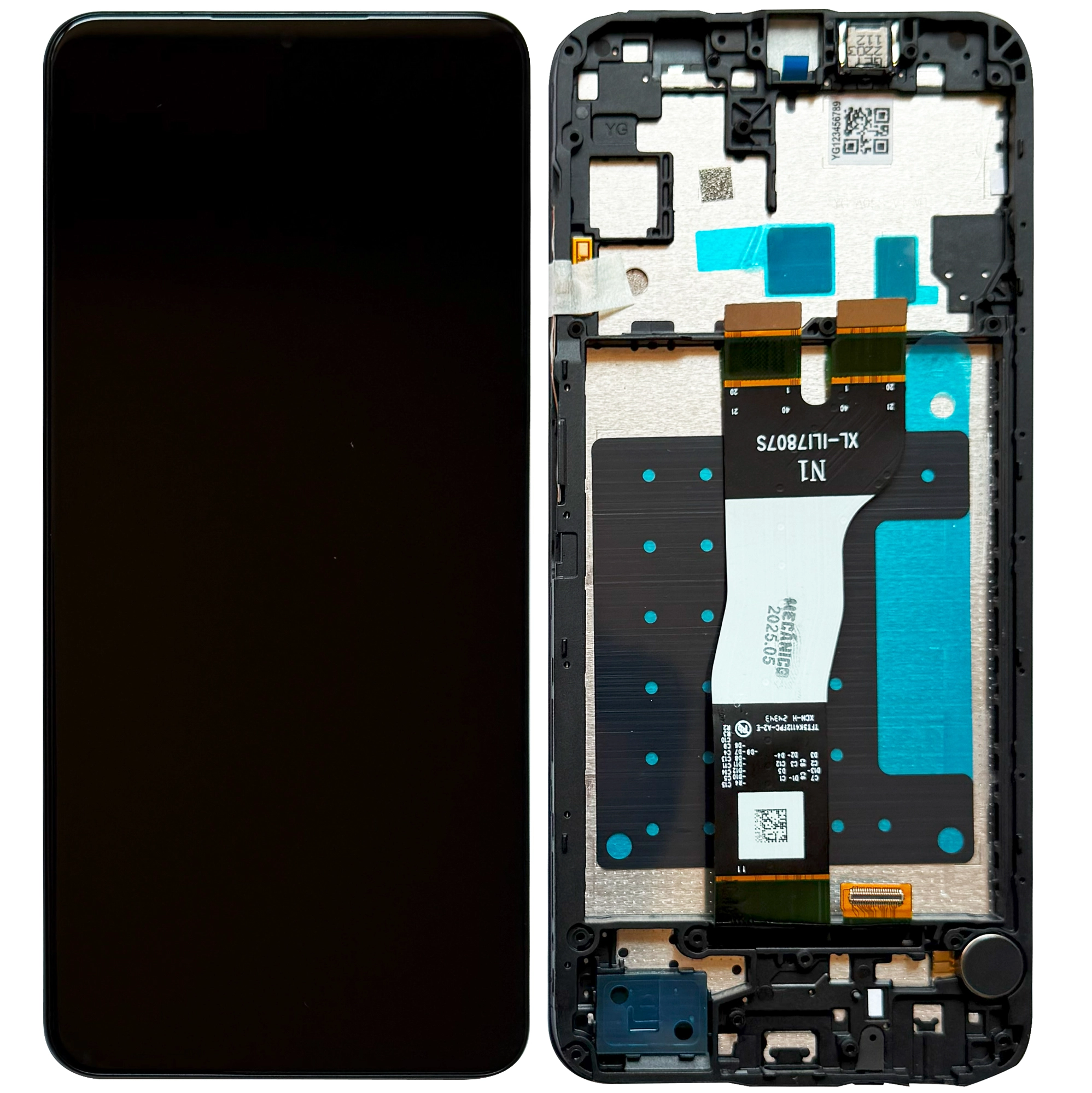 Display Samsung A05s cu rama OEM