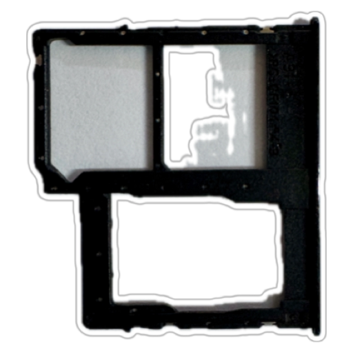 Suport sim - card Samsung A31, Black