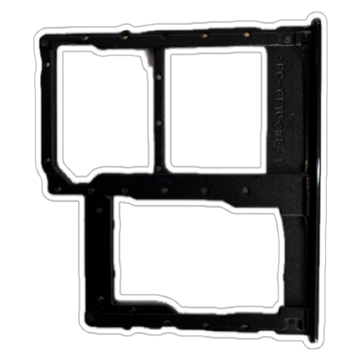 Suport sim - card Samsung A40, Black