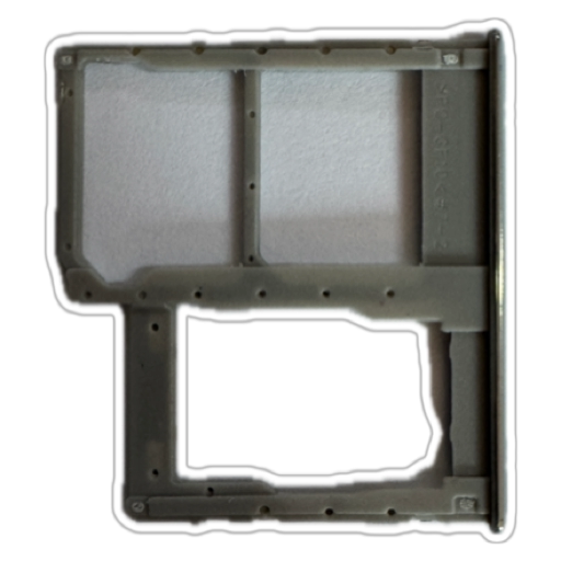 Suport sim - card Samsung A40, White
