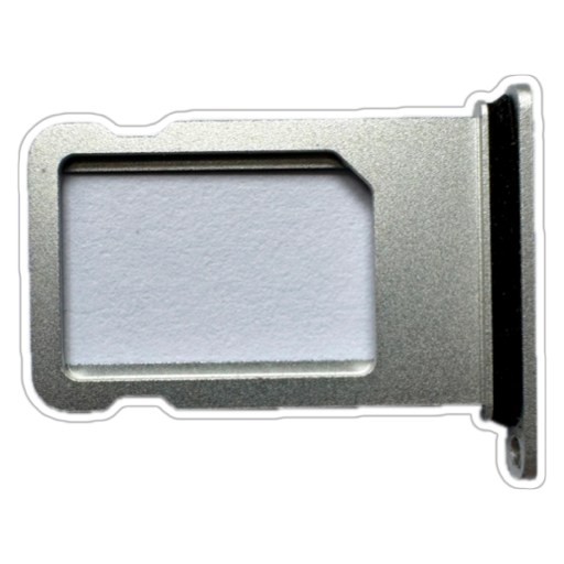 Suport sim - card Iphone 7, Silver