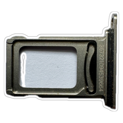 Suport sim - card Iphone Xs Max, Silver