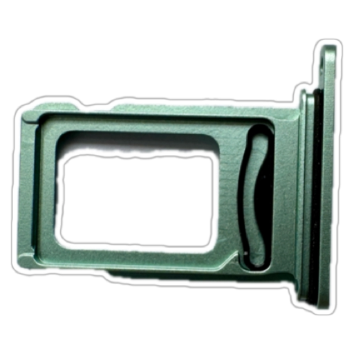 Suport sim - card Iphone 11, Green